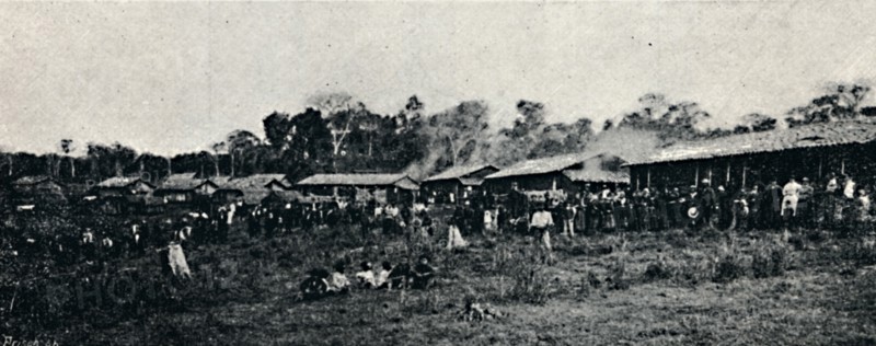 'Colonia Italiana (Fazenda Arindiuba)', 1895. Artist: Axel Frick.