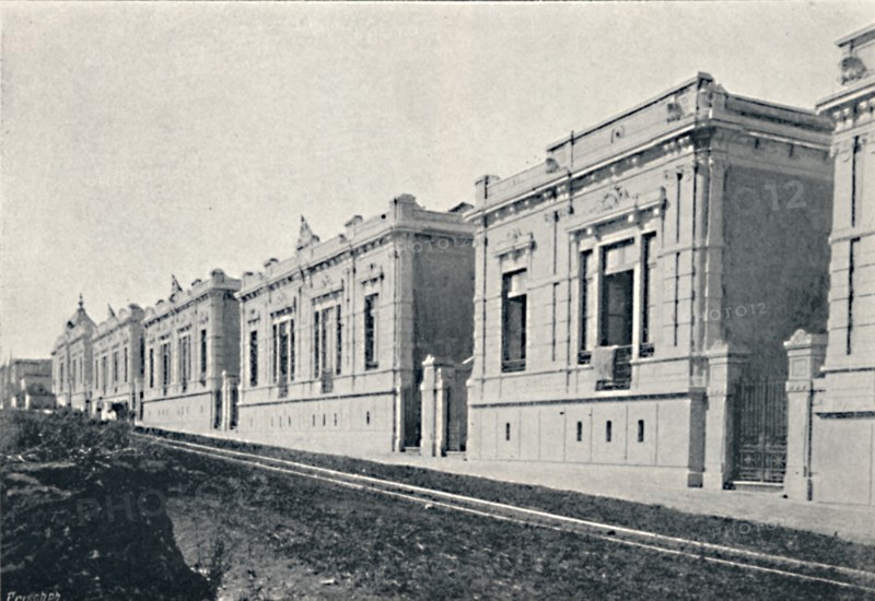 'Rua Conselheiro Nebias', 1895. Artist: Paulo Kowalsky.
