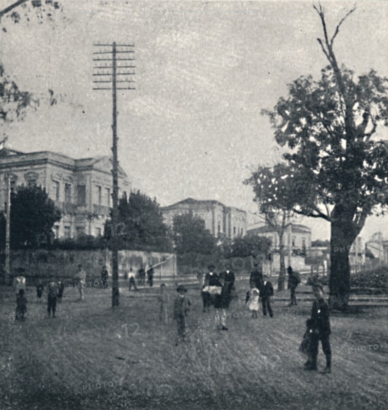'Largo da Republica', 1895. Artist: Oscar Ernheim.