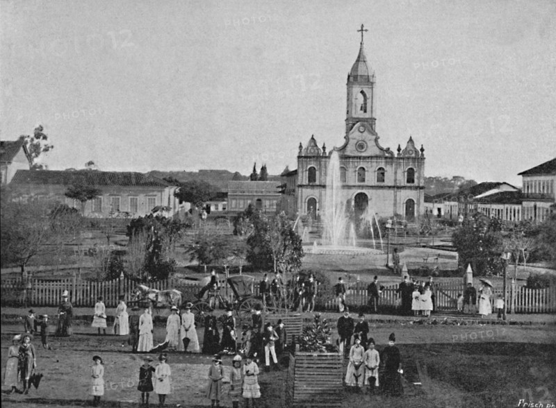 'Matriz de Piracicaba', 1895. Artist: Joao Pompe.