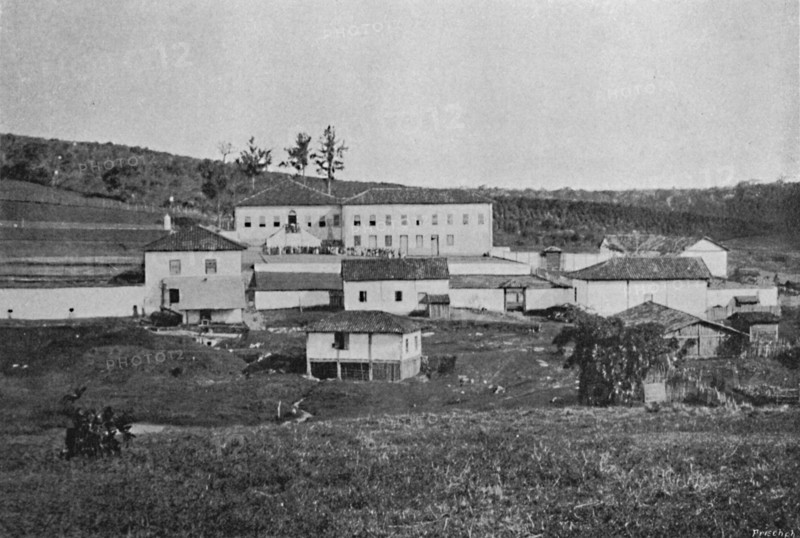 'Fazenda de Sete Quedas (Campinas)', (Sete Quedas Farm), 1895. Artist: Axel Frick.