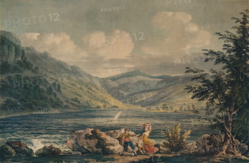 'Hawes Water, Westmorland', c1790, (1935). Artist: Edward Dayes.