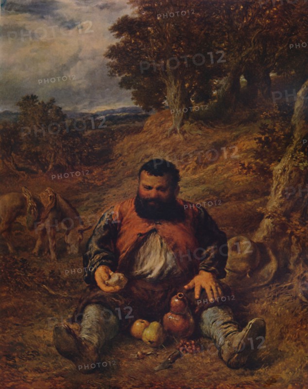 'Sancho Panza', 1859, (1935). Artist: Sir John Gilbert.
