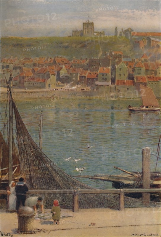 'Whitby', 19th-20th century, (1935). Artist: Albert Goodwin.
