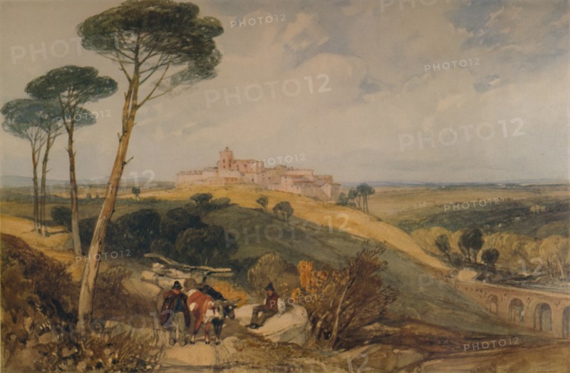 'Mont Ferrier', 19th century, (1935). Artist: James Duffield Harding.