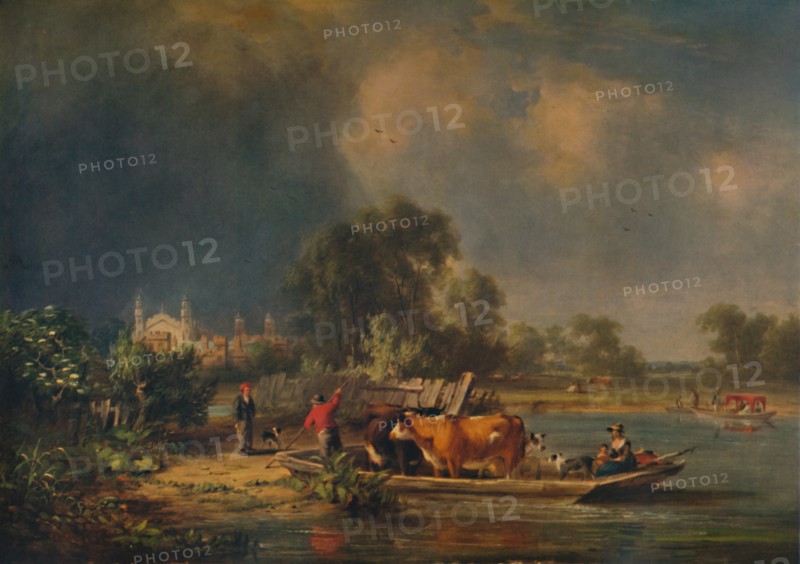 'Eton from the River', 19th century, (1935). Artist: John Hilder.