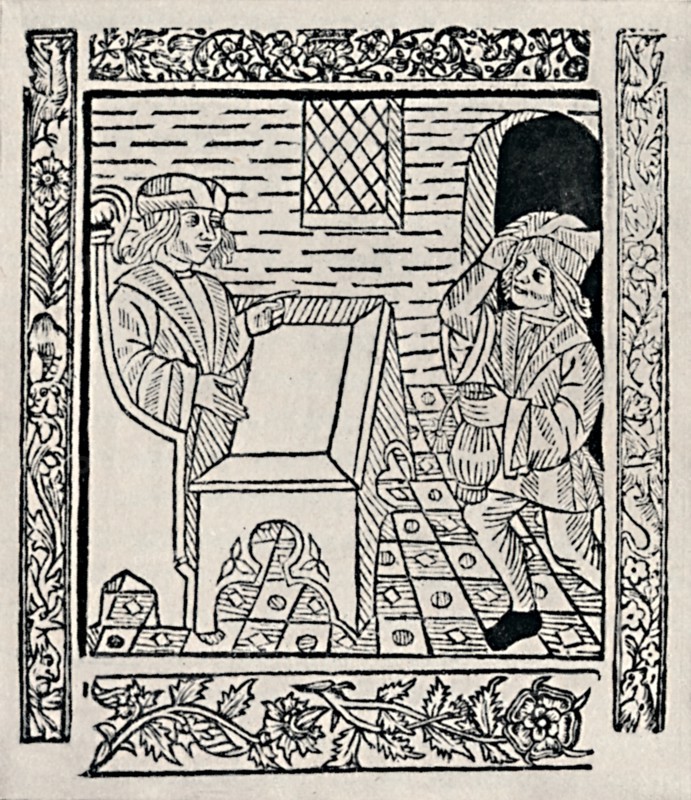 'Tenant Paying Rent', 1523, (1903). Artist: Unknown.