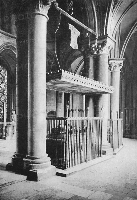 'Tomb of the Black Prince, Canterbury Cathedral', 1903. Artist: Carl Norman.