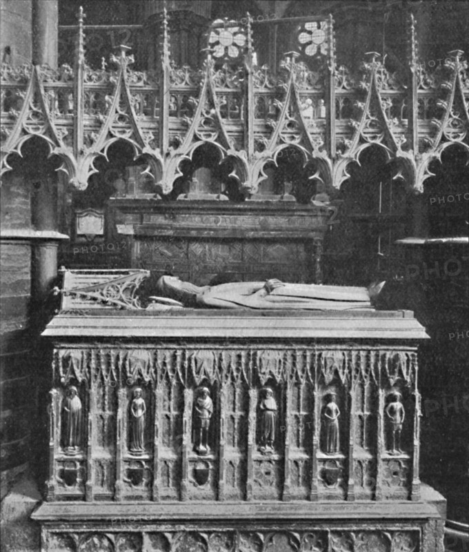 'Tomb of Edward III., Westminster Abbey', 1903. Artist: Unknown.