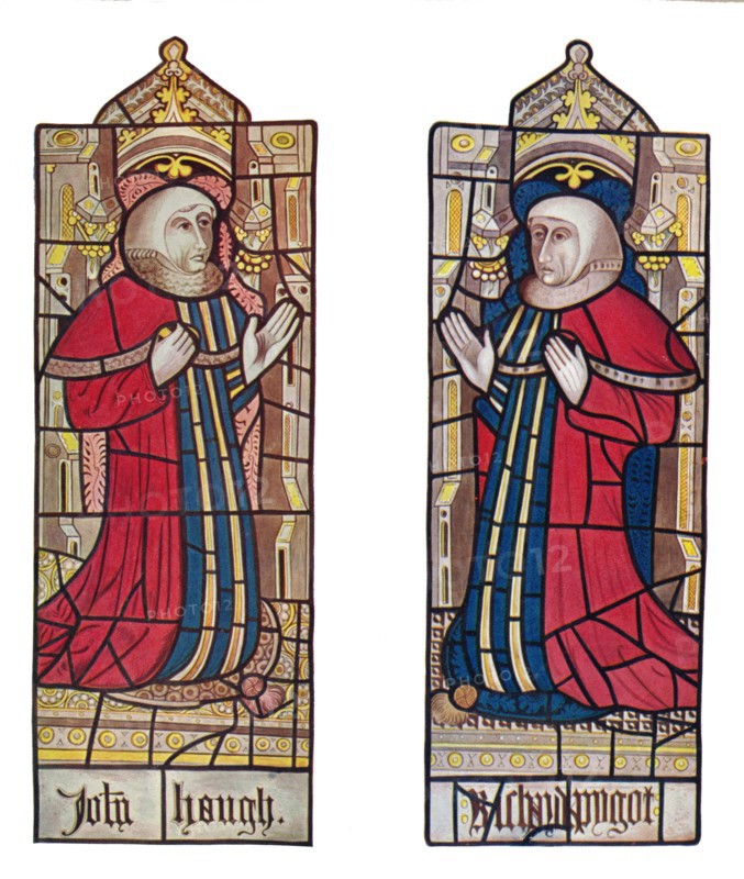 'Serjeants at Law. (Long Melford Church, Suffolk)', 1903. Artist: Unknown.