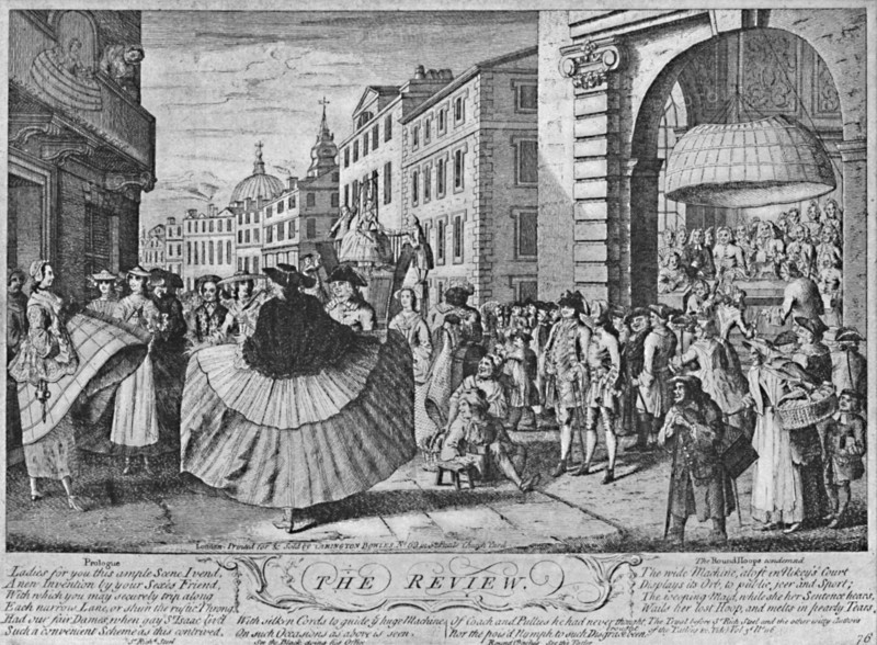 'The Review: A Satire on Hoops', c1733, (1904). Artist: Unknown.