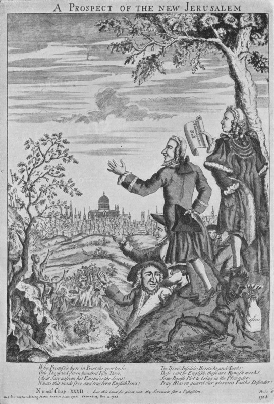 'Anti-Semitism in 1753', 1735, (1904). Artist: Unknown.