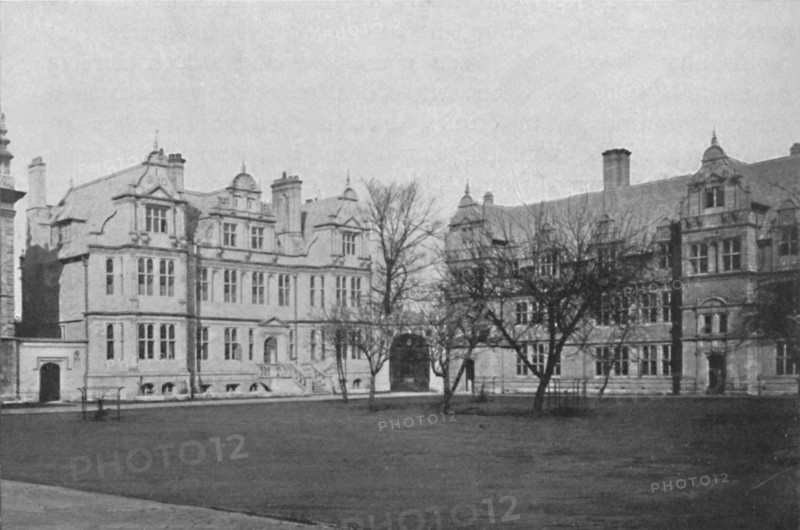 'New Buildings, Trinity College, Oxford', 1904. Artist: Gillman.