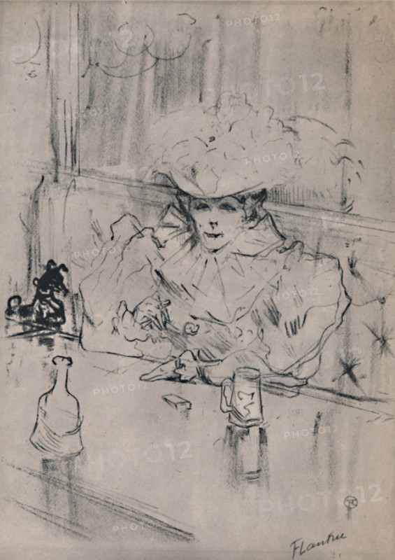 'Au Hanneton', c.1898, (1946). Artist: Henri de Toulouse-Lautrec.