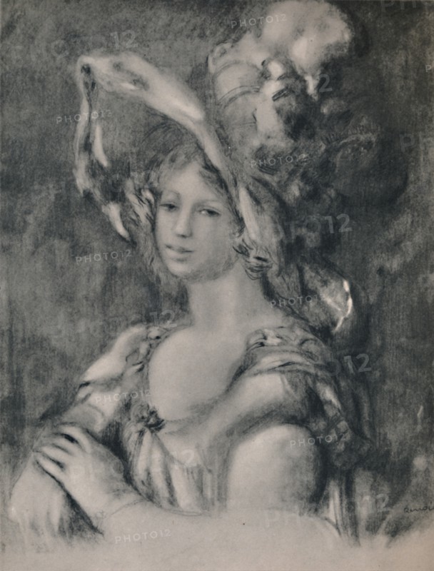 'Half-Length Portrait of Dieterle', c.1899, (1946). Artist: Pierre-Auguste Renoir.