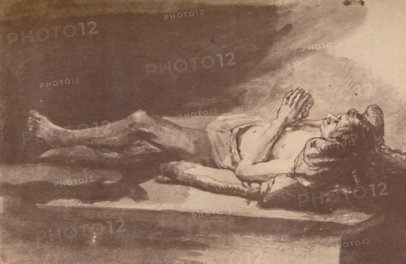 'Rembrandt - Study of a Recumbent Model', 1903. Artist: Rembrandt Harmensz van Rijn.