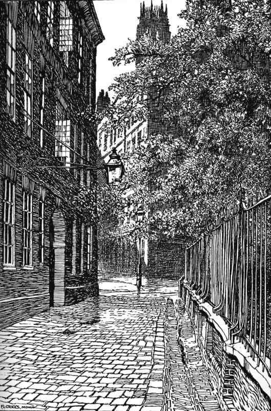 'Clifford's Inn, Looking North', 1903. Artist: Unknown.