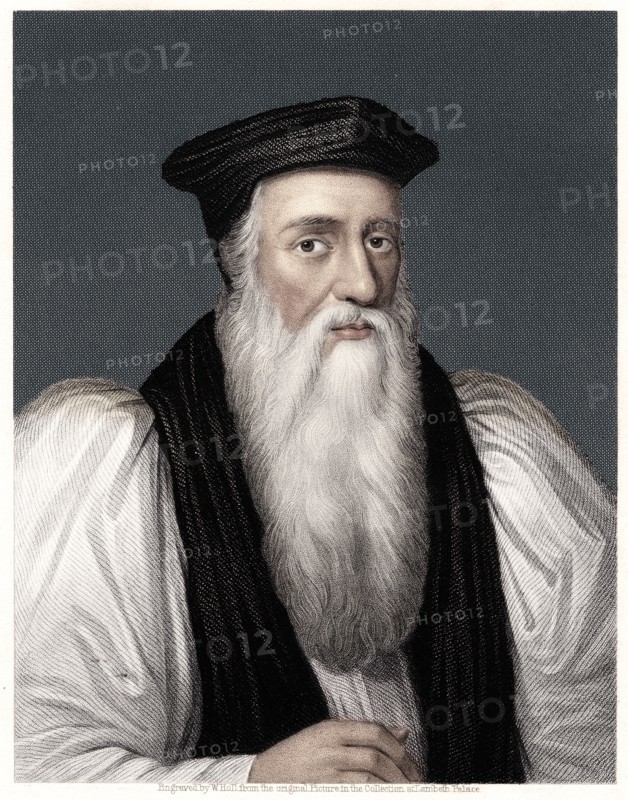 'Cranmer', 19th century.  Artist: William Holl.