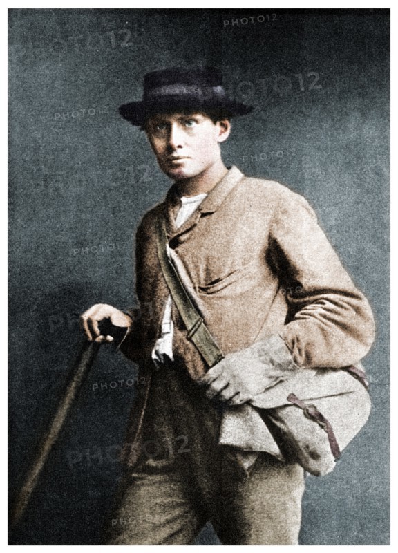 Edward Whymper, British mountaineer, 1865 (1956). Artist: Unknown.