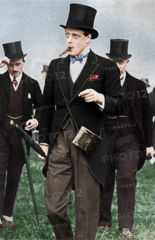 'Derby Day, 1926: His Majesty, Ryder Cup contest at Southport', (1936) Artists: Unknown, King George V.