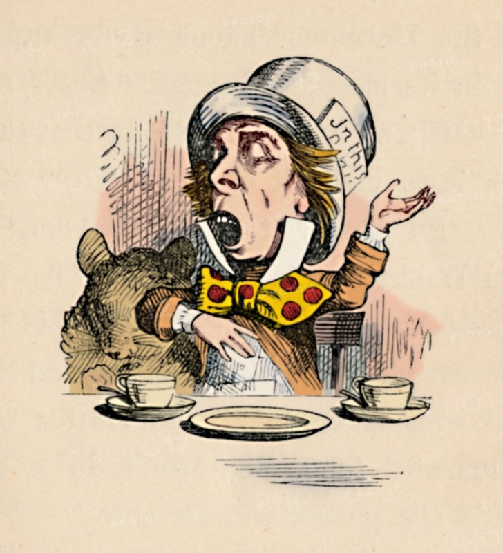 'The Mad Hatter', 1889. Artist: John Tenniel.