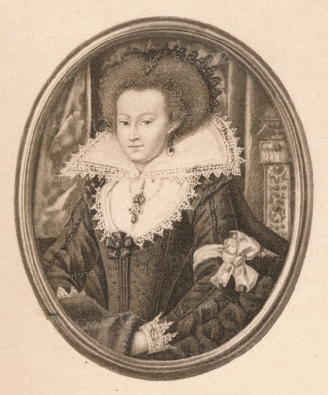 'Catherine Carey, Countess of Nottingham', c16th century, (1904). Artist: Isaac Oliver I.