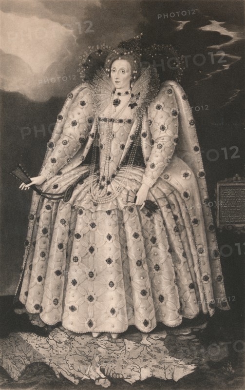 'Queen Elizabeth', 1592, (1904). Artist: Marcus Gheeraerts, the Younger.