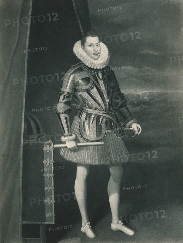 'Philip III in armoir', 1605, (1904). Artist: Juan Pantoja de la Cruz.