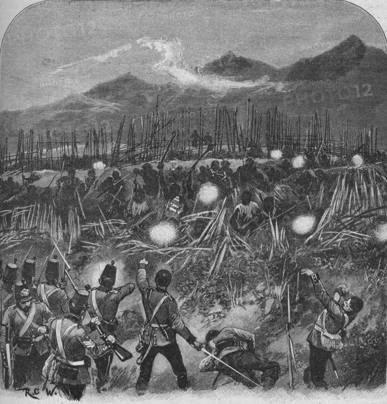 'The Attack', 1902. Artist: R. O. W.