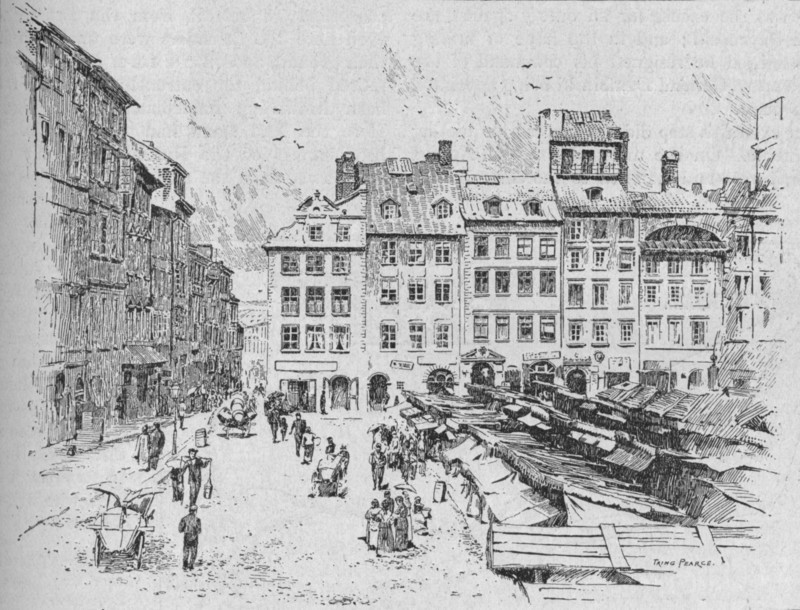 'Old Town, Warsaw', 1902. Artist: Tring Pearce.