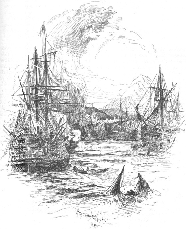 The Battle Was Maintained With Unabated Fury For Above Four Hours, c1895, (1902). Artist: Unknown.
