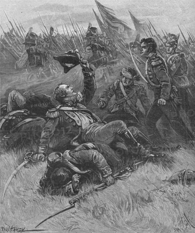 'Death of Colonel Donellan', c1896, (1902). Artist: Paul Hardy.