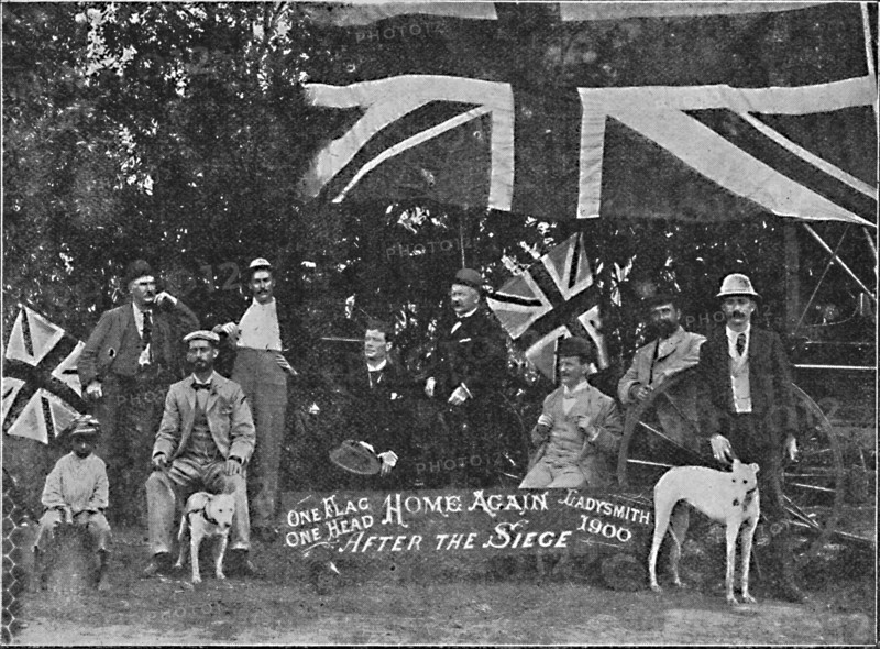 'After the relief of Ladysmith', 1900. Artist: A Lewis.