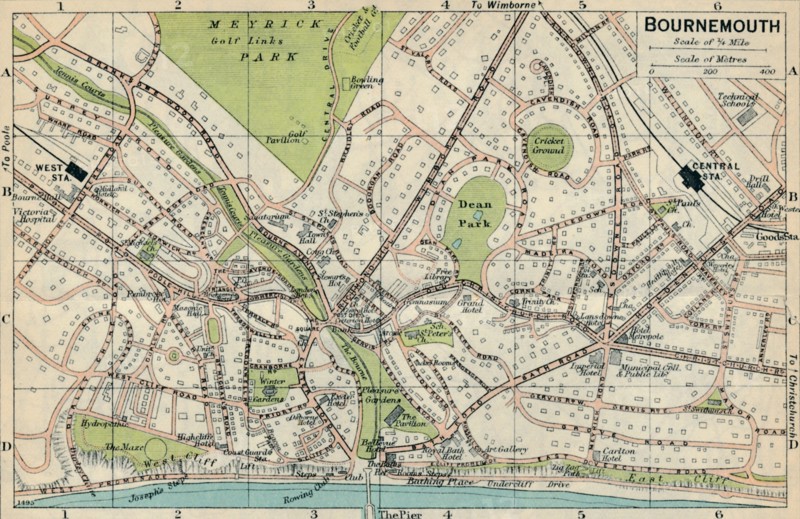 'Bournemouth', c20th Century. Artist: John Bartholomew.