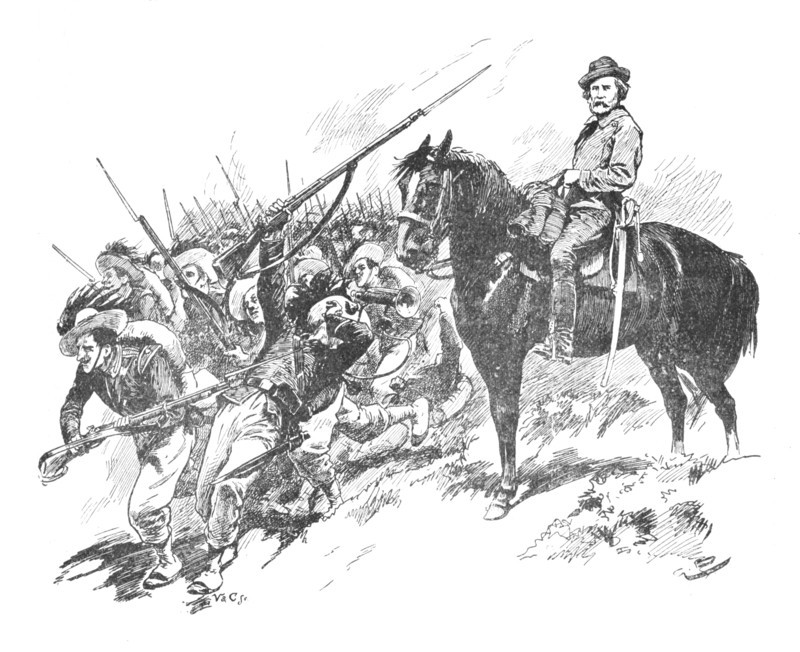 It Was At That Moment That Garibaldi Appeared, 1902. Artist: GB.