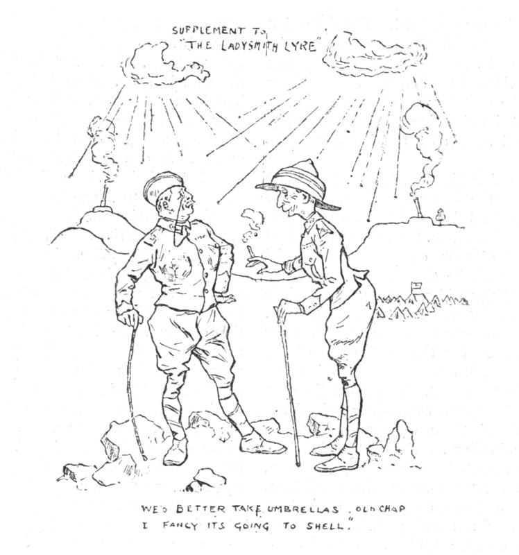 'Humours of the Siege', 1902. Artist: Unknown.