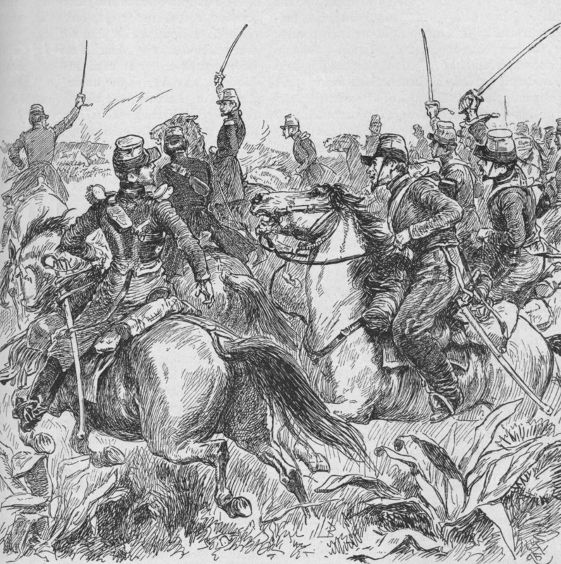 Captured By A Bold Stroke Abd-El-Kadr's Smalah', 1902. Artist: Gordon Frederick Browne.