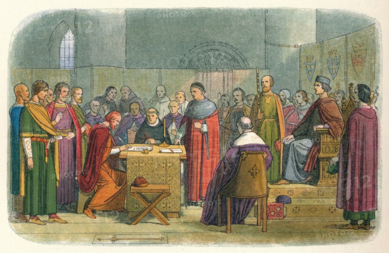 'Edward acknowledged as suzerain of Scotland', 1290 (1864). Artist: James William Edmund Doyle.