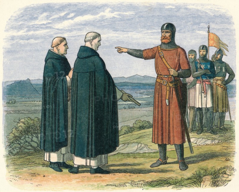'Wallace rejects the English proposals', 1297 (1864). Artist: James William Edmund Doyle.