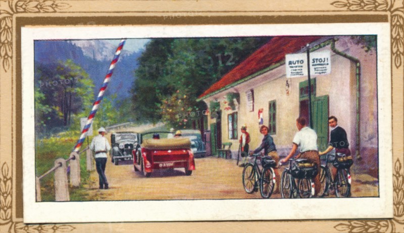 'International Cycle Touring', 1939. Artist: Unknown.