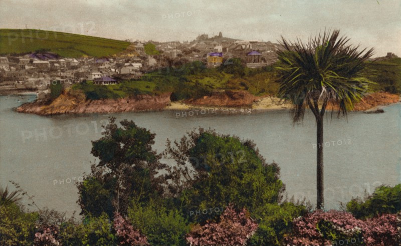 'Polruan from Fowey', c1930. Artist: Unknown.