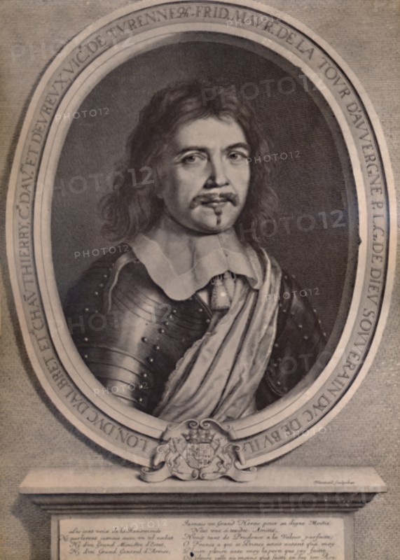 Frederic Maurice de la Tour d'Auvergne, Duke of Bouillon, French soldier, 17th century (1894). Artist: Robert Nanteuil.