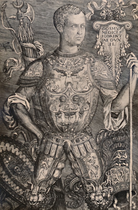 Cosimo I de Medici, Grand Duke of Tuscany, 1544 (1894). Artist: Niccolo dalla Casa.