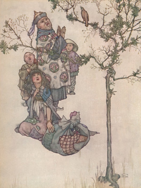 'Then Began The Nightingale To Sing', c1930. Artist: W Heath Robinson.