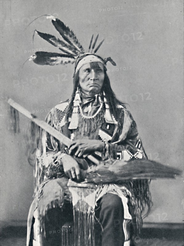 A Sioux chief, 1912. Artist: Robert Wilson Shufeldt.