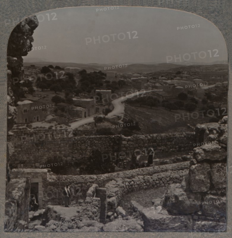 'From Archway at Simon's House to Lazarus's house, Bethany', c1900. Artist: Unknown.