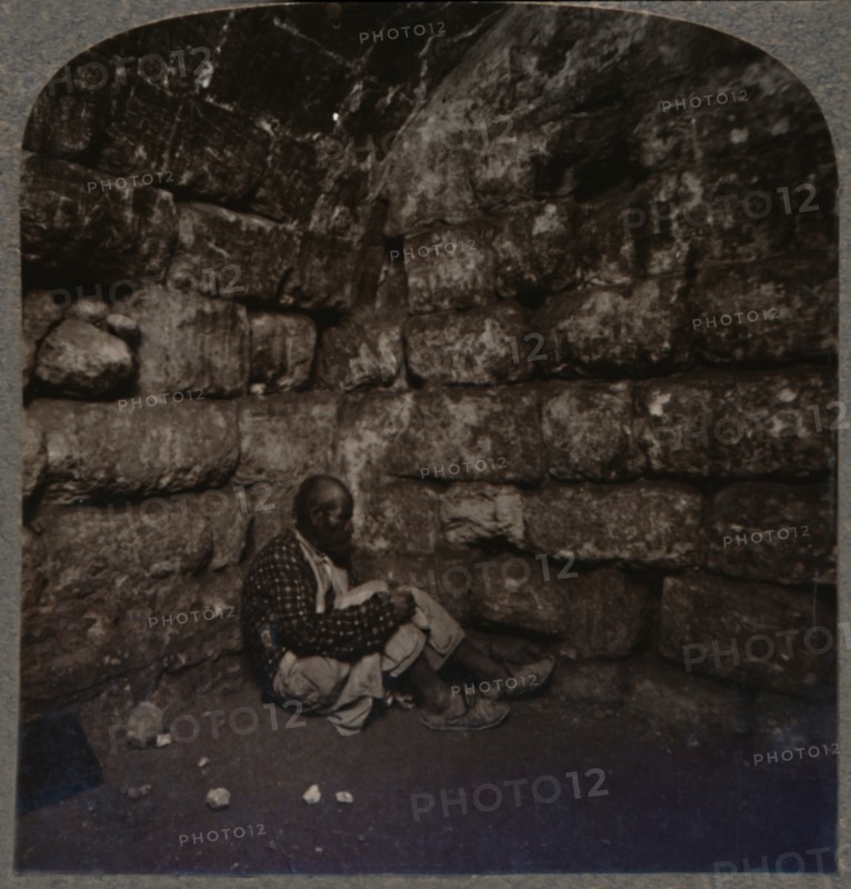 'Interior of the Tomb of Lazarus', c1900. Artist: Unknown.