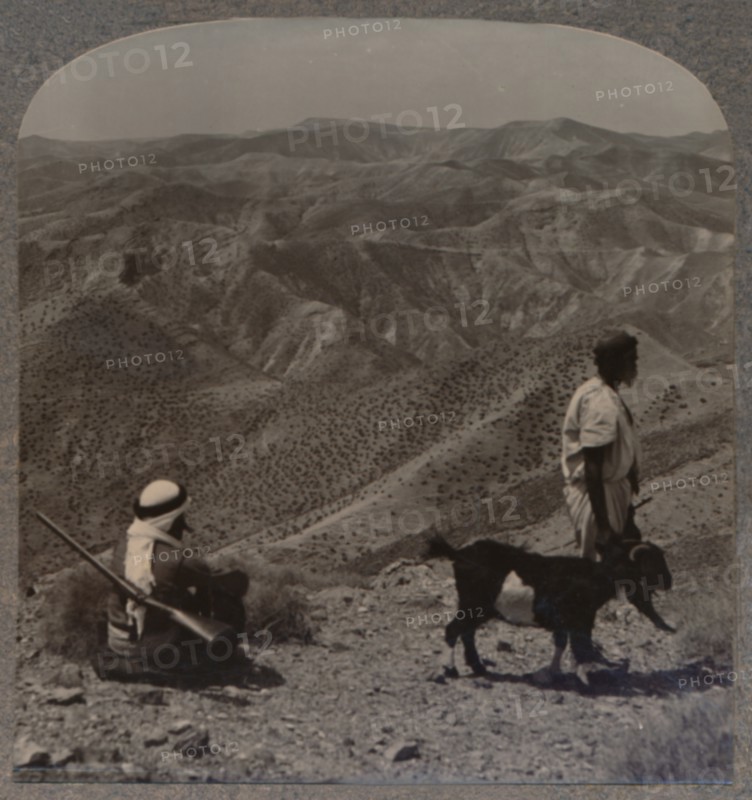 'The Wilderness of Judea, and Place of the Scapegoat', c1900. Artist: Unknown.