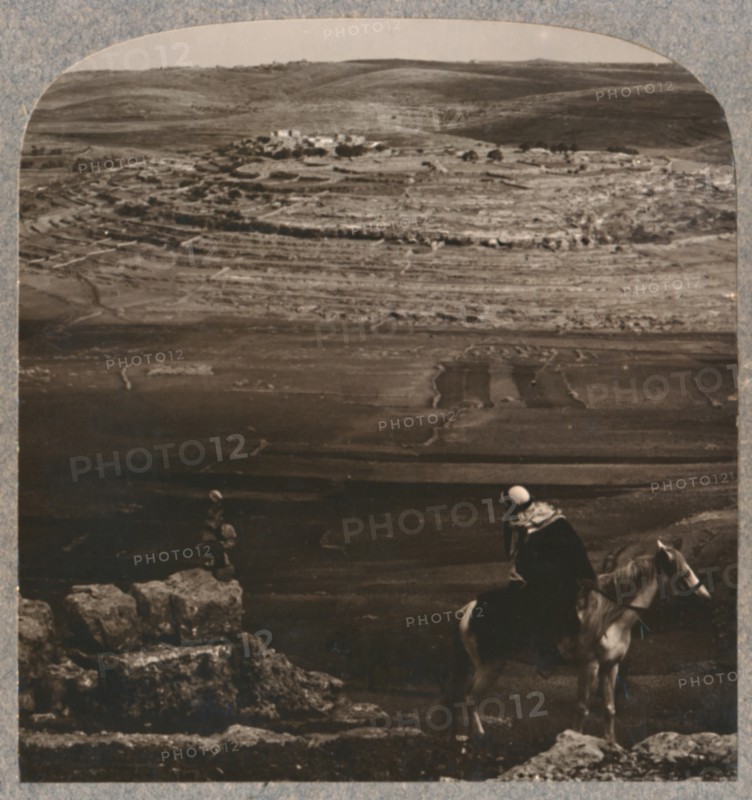 'Mizpeh, with Jacob's Pllar of Stones', c1900. Artist: Unknown.