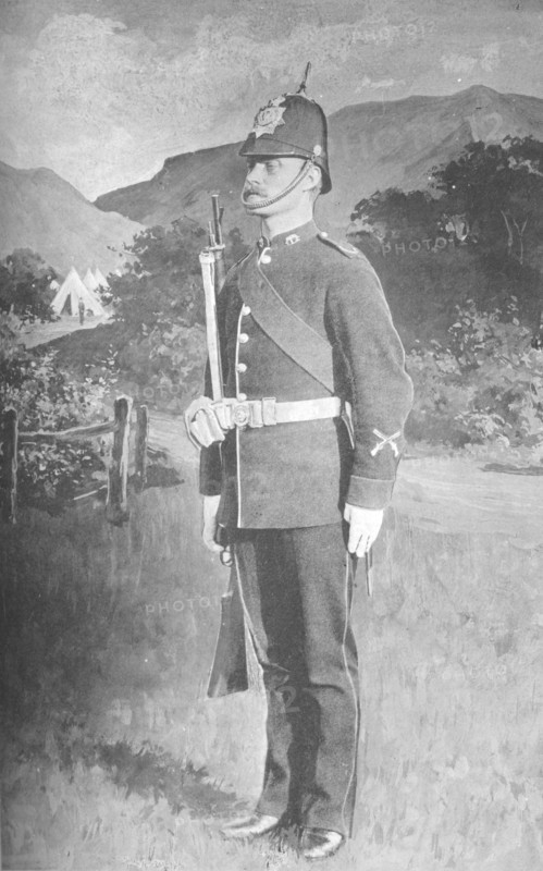 'Colour-Sergeant, The Connaught Rangers', c1880. Artist: Gregory & Co.